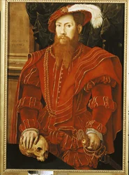 Portret van een heer van het Engelse hof, 1546